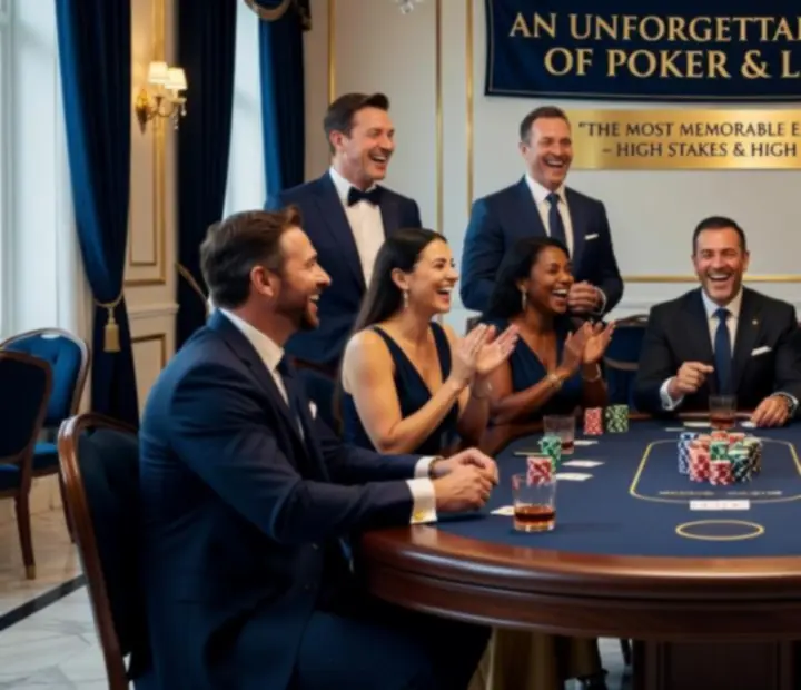 Goście komentujący wrażenia po wydarzeniu Poker Night